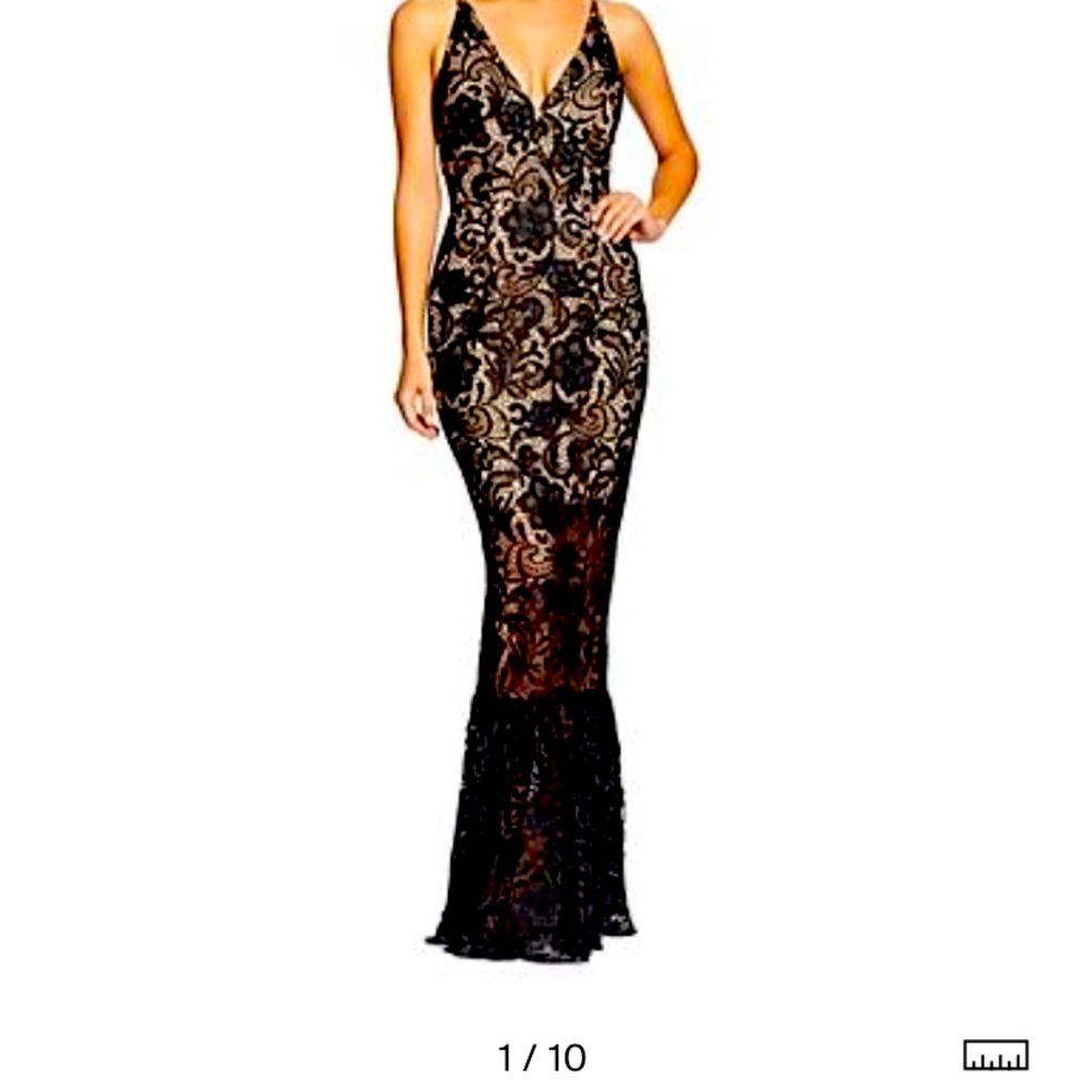 Sophia Crochet Lace Mermaid Gown